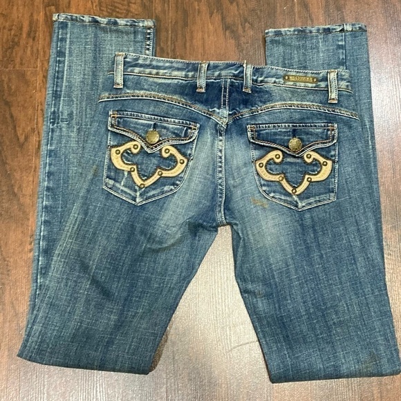 ReRock for Express Denim - REROCK JEANS FOR EXPRESS vintage Y2K mid rise size 26